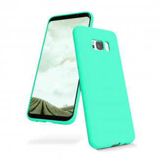 OEM Back Cover Θήκη Ενισχυμένης Σιλικόνης για Samsung Galaxy S8 Plus Τιρκουάζ