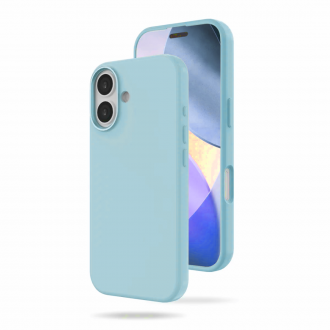 OEM Θήκη Rubber Ενισχυμένης Σιλικόνης για iPhone 17 Γαλάζιο