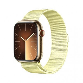 Μεταλλικό Λουράκι Applewatch 42/44/45/49mm Κίτρινο