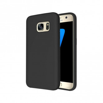 OEM Back Cover Θήκη Ενισχυμένης Σιλικόνης για Samsung Galaxy S7 Μαύρο