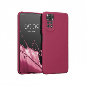 OEM Back Cover Θήκη Ενισχυμένης Σιλικόνης για Xiaomi Redmi Note 11/ 11S Βυσσινί