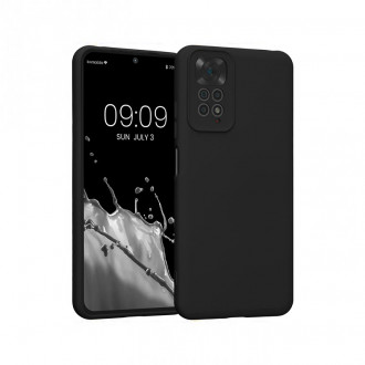 OEM Back Cover Θήκη Ενισχυμένης Σιλικόνης για Xiaomi Redmi Note 11 5G/ 11S 5G Μαύρο