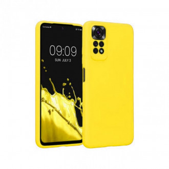 OEM Back Cover Θήκη Ενισχυμένης Σιλικόνης για Xiaomi Redmi Note 11 5G/ 11S 5G Κίτρινο