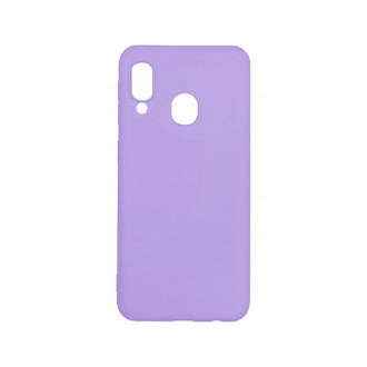 OEM Back Cover Θήκη Ενισχυμένης Σιλικόνης για Samsung Galaxy A20e Λιλά