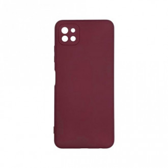 OEM Back Cover Θήκη Ενισχυμένης Σιλικόνης για Samsung Galaxy A22 5G Μπορντό