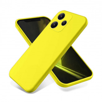 OEM Back Cover Θήκη Ενισχυμένης Σιλικόνης για Xiaomi Redmi 12 5G Κίτρινο