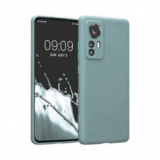 OEM Back Cover Θήκη Ενισχυμένης Σιλικόνης για Xiaomi 12/ 12X Γκρι Μπλε