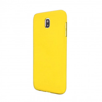 OEM Back Cover Θήκη Λεπτής Σιλικόνης Matte για Samsung Galaxy J5 2017 Κίτρινο