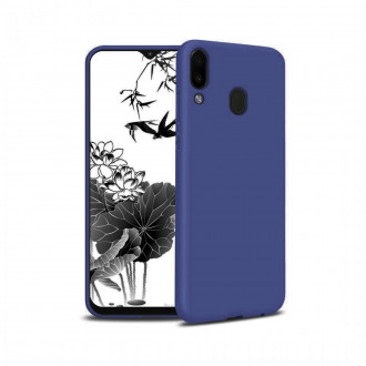 OEM Back Cover Θήκη Λεπτής Σιλικόνης Matte για Samsung Galaxy M20 Σκούρο Μπλε