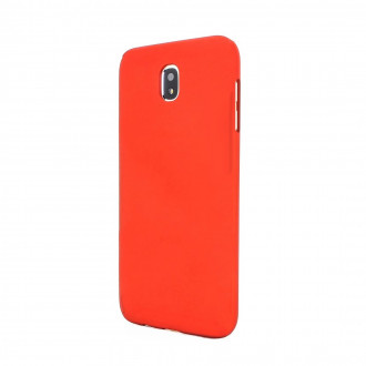 OEM Back Cover Θήκη Λεπτής Σιλικόνης Matte για Samsung Galaxy J5 2017 Κόκκινο