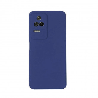 OEM Back Cover Θήκη Ενισχυμένης Σιλικόνης για Xiaomi Poco F4 Σκούρο Μπλε