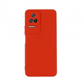 OEM Back Cover Θήκη Ενισχυμένης Σιλικόνης για Xiaomi Poco F4 Κόκκινο