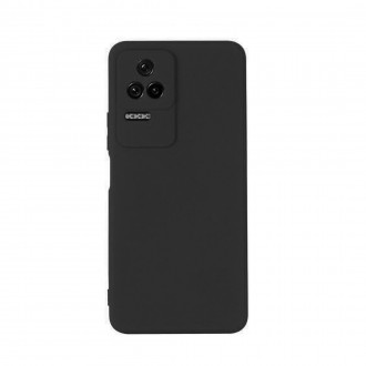 OEM Back Cover Θήκη Ενισχυμένης Σιλικόνης για Xiaomi Poco F4 Μαύρο