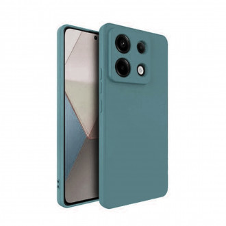 OEM Back Cover Θήκη Ενισχυμένης Σιλικόνης για Xiaomi Redmi Note 13 5G Γκριζοπράσινο