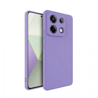 OEM Back Cover Θήκη Ενισχυμένης Σιλικόνης για Xiaomi Poco M6 Pro 4G Λιλά