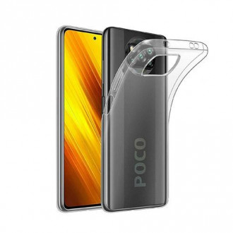 OEM Back Cover Θήκη Ενισχυμένης Σιλικόνης για Xiaomi Poco X3 NFC/ X3 Pro Διάφανο