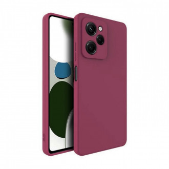 OEM Back Cover Θήκη Ενισχυμένης Σιλικόνης για Xiaomi Poco X5 Pro Μπορντό