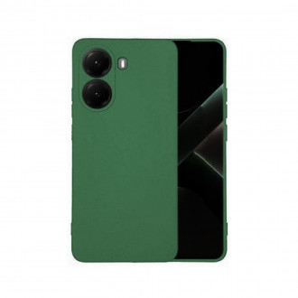 OEM Back Cover Θήκη Ενισχυμένης Σιλικόνης για Xiaomi Poco X7 Pro Σκούρο Πράσινο
