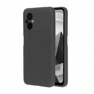 OEM Back Cover Θήκη Ενισχυμένης Σιλικόνης για Xiaomi Poco M5 Μαύρο