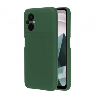 OEM Back Cover Θήκη Ενισχυμένης Σιλικόνης για Xiaomi Poco M5 Σκούρο Πράσινο