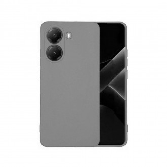 OEM Back Cover Θήκη Ενισχυμένης Σιλικόνης για Xiaomi Poco X7 Pro Γκρι