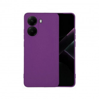 OEM Back Cover Θήκη Ενισχυμένης Σιλικόνης για Xiaomi Poco X7 Pro Μωβ