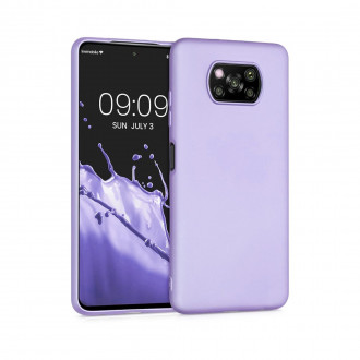 OEM Back Cover Θήκη Λεπτής Σιλικόνης για Xiaomi Poco X3 NFC/ X3 Pro Λιλά