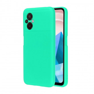 OEM Back Cover Θήκη Ενισχυμένης Σιλικόνης για Xiaomi Poco M5 Τιρκουάζ