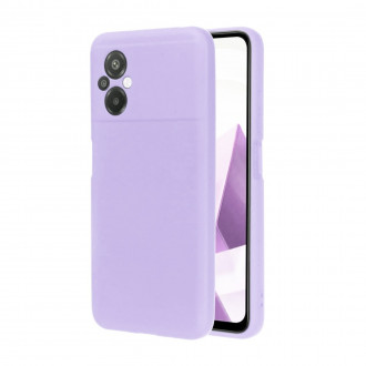 OEM Back Cover Θήκη Ενισχυμένης Σιλικόνης για Xiaomi Poco M5 Λιλά
