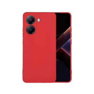 OEM Back Cover Θήκη Ενισχυμένης Σιλικόνης για Xiaomi Poco X7 Pro Κόκκινο
