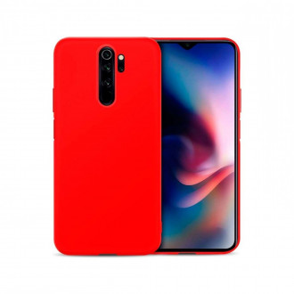 OEM Back Cover Θήκη Λεπτής Σιλικόνης Matte για Xiaomi Redmi Note 8 Pro Κόκκινο