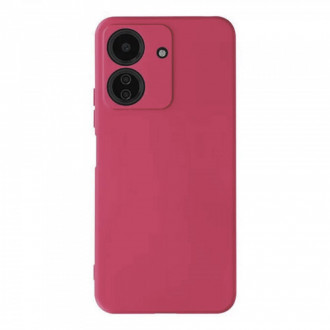 OEM Back Cover Θήκη Ενισχυμένης Σιλικόνης για Xiaomi Redmi 13c Βυσσινί