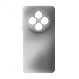 OEM Back Cover Θήκη Ενισχυμένης Σιλικόνης για Xiaomi Redmi 14C Ασημί