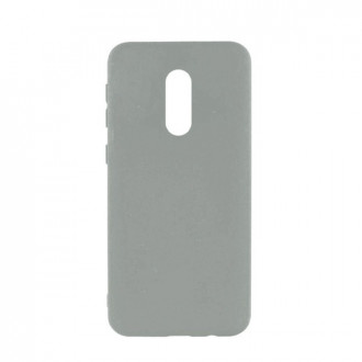 OEM Back Cover Θήκη Ενισχυμένης Σιλικόνης για Xiaomi Redmi 5 Plus Γκρι