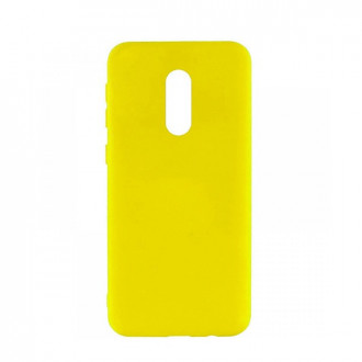 OEM Back Cover Θήκη Ενισχυμένης Σιλικόνης για Xiaomi Redmi 5 Plus Κίτρινο