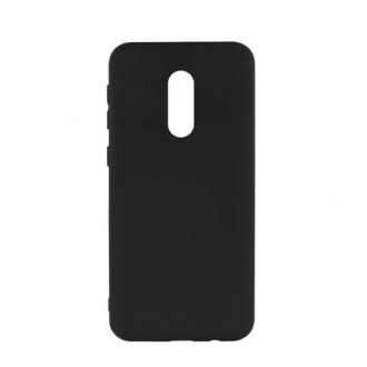 OEM Back Cover Θήκη Ενισχυμένης Σιλικόνης για Xiaomi Redmi 5 Plus Μαύρο