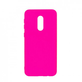 OEM Back Cover Θήκη Ενισχυμένης Σιλικόνης για Xiaomi Redmi 5 Plus Φούξια
