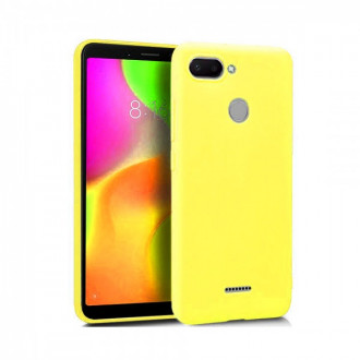 OEM Back Cover Θήκη Ενισχυμένης Σιλικόνης για Xiaomi Redmi 6/ 6A Κίτρινο