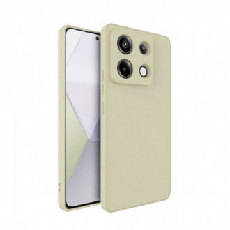 OEM Back Cover Θήκη Ενισχυμένης Σιλικόνης για Xiaomi Redmi Note 13 4G Μπεζ