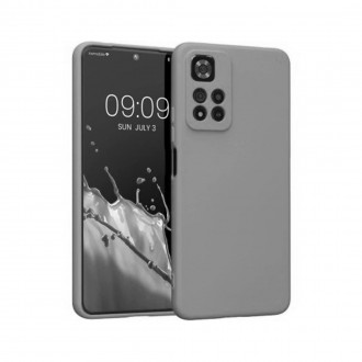 OEM Back Cover Θήκη Ενισχυμένης Σιλικόνης για Xiaomi Redmi Note 11 Pro/ 11 Pro 5G Γκρι