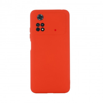 OEM Back Cover Θήκη Ενισχυμένης Σιλικόνης για Xiaomi Poco M4 Pro 5G Κόκκινο