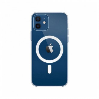 OEM Back Cover Θήκη Ενισχυμένης Σιλικόνης με Magsafe για Apple iPhone 12/12 Pro  Διάφανο