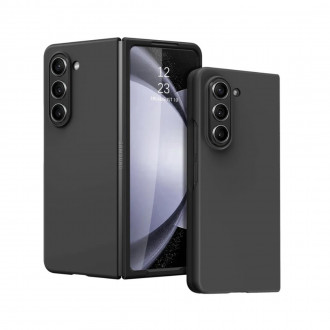 OEM Back Cover Θήκη Λεπτής Σιλικόνης Matte για Samsung Galaxy Z Fold 5 Μαύρο