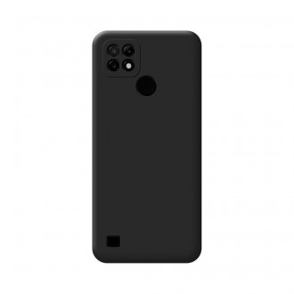 OEM Back Cover Θήκη Λεπτή Σιλικόνης Matte για Realme C21 Μαύρο