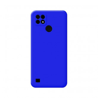 OEM Back Cover Θήκη Λεπτή Σιλικόνης Matte για Realme C21 Μπλε
