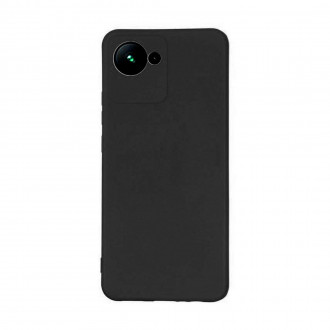 OEM Back Cover Θήκη Λεπτή Σιλικόνης Matte για Realme C30 Μαύρο