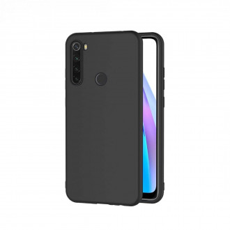 OEM Back Cover Θήκη Λεπτή Σιλικόνης Matte για Xiaomi Redmi Note 8T Μαύρο