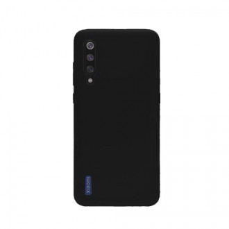 OEM Back Cover Θήκη Λεπτής Σιλικόνης Matte για Xiaomi Mi A3 Μαύρο