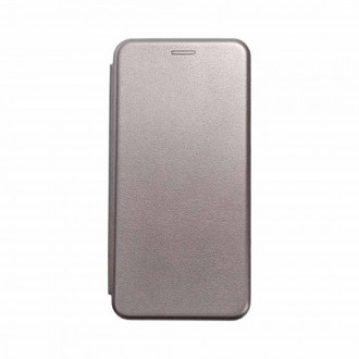 OEM Book Cover Θήκη Δερματίνης για iPhone 12/ 12 Pro Γκρι