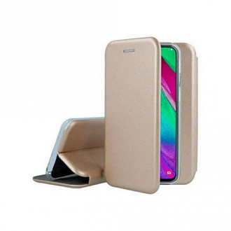 OEM Book Cover Θήκη Δερματίνης για Xiaomi Poco M4 Pro 4G Χρυσό